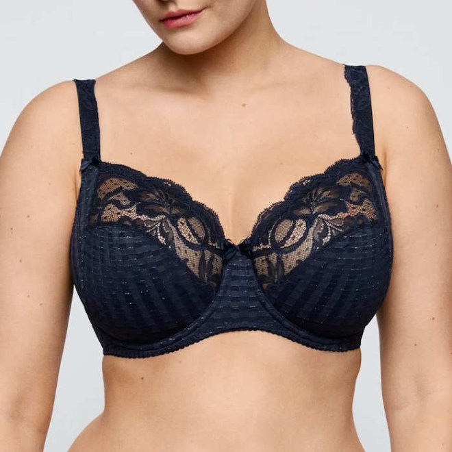ΣΟΥΤΙΕΝ FULL CUP B-I  VELVET BLUE MADISON PRIMA DONNA